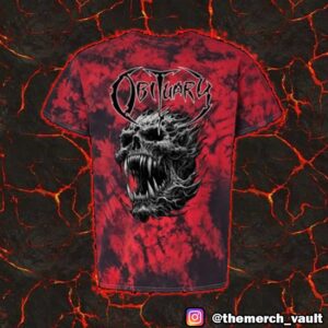 Official Obituary Band Cause Of Death 35 Year Anniversary 2025 Tour Tie Dye Unisex T-Shirt