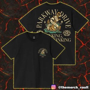Official Parkway Drive Boneyards Anchor Unisex T-Shirt Merchandise