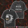 Official ASH Band Ad Astra Tour 2025-26 Poster Tour Dates Backprint Merch Unisex Two Sided Washed T-Shirt