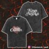 Official EMP Powerwolf Latin American Crusade Tour 2025 With Tour Dates Print On Back Merch Unisex Two Sided Washed T-Shirt