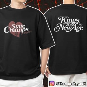 Official State Champs Kings Of The New Age 3rd Anniversary Limited Edition Kotna Turns 3 State Champs Of What Unisex T-Shirt Merchandise