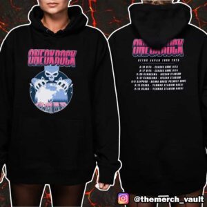 One OK Rock Detox Japan Tour 2025 Merchandise Tour Dates Unisex T-Shirt Merchandise