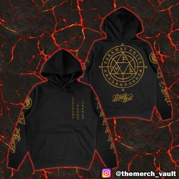 Parkway Drive Sacred Pullover Hoodie Unisex Merch