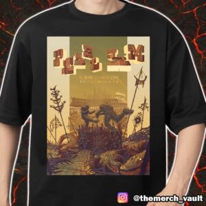 Pearl Jam Dark Matter Tour 2025 May 3 At New Orleans Jazz And Heritage Festival Event Poster Art By Kevin Tong Merch Unisex T-Shirt