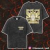 Official Jack White No Name Tour Posters For Night 2 Austin Shows By Johnny Dombrowski At ACL Live Moody Theater May 5 2025 Unisex Vintage Washed T-Shirt