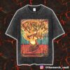 50 Cent Live In Warsaw August 10 2025 To PGE Narodowy Artwork Vintage Washed Unisex T-Shirt
