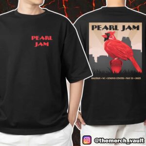 Pearl Jam Dark Matter Tour With Teen Jesus And The Jean Teasers May 13 2025 At Lenovo Center Raleigh NC Event Tee Unisex T Shirt Merchandise