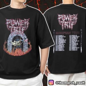 Power Trip 2025 Official European Tour Heavy Metal Band Concert With Tour Dates Unisex T-Shirt Merchandise