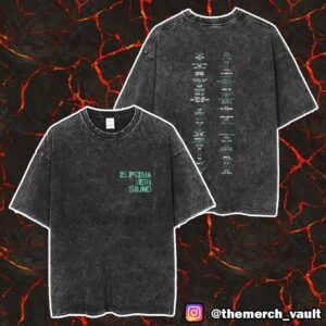 Primavera Sound Barcelona 2025 Music Festival Lineup Merch Washed Unisex T-Shirt