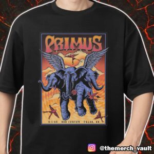Primus Event Poster Show By F4D Studios Limited Edition May 1 2025 At BOK Center Merch Unisex T-Shirt