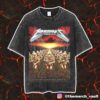 Rock Fest Amplify Your Soul The Largest Rock And Camping Event In The US July 16-17-18-19 2025 Official Line-up Merch Unisex Two Sided Washed T-Shirt