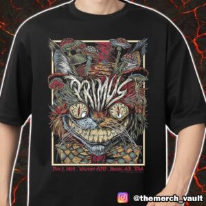 Primus Poster Show Tonight By Rhys Cooper May 2 2025 At Walmart AMP Rogers AR USA Limited Edition Merch Unisex T-Shirt