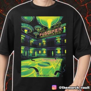 Puscifer Event Poster Show May 6 2025 At Hard Rock Live Hollywood Florida Artwork Design By Lewy Jones Merch Unisex T-Shirt