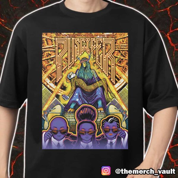 Puscifer Poster Event Artwork By Brad Klausen May 14 2025 At SNHU Arena Manchester NH Merch Unisex T-Shirt
