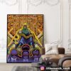 The Offspring Final Poster Illustrated By Lewy Jones May 14-15 2025 At Brisbane Entertainment Centre AU Poster Canvas Home Decor