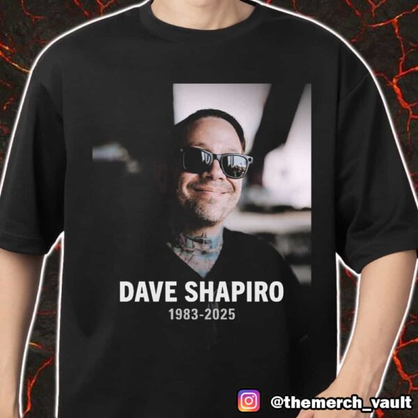 RIP Dave Shapiro 1983-2025 Rest In Peace Unisex T-Shirt