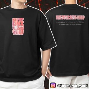 RIZE Tour 2025 NOLU Merch ZEUS With Tour Dates Unisex T-Shirt