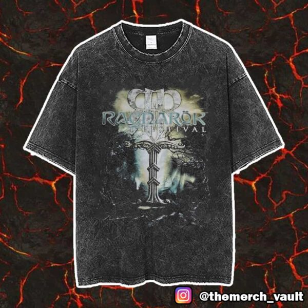 Ragnarok Festival 2025 Unisex Vintage Washed T-Shirt