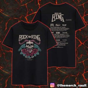 Rock Am Ring Festival June 6-8 2025 At Nurburgring Germany Devils Tongue Line Up Unisex T-Shirt