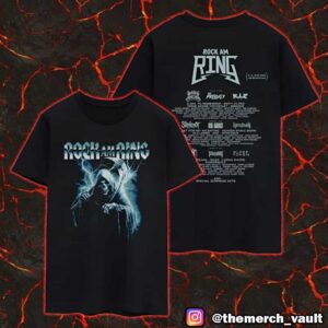 Rock Am Ring Festival June 6-8 2025 At Nurburgring Germany Reaper Line Up Unisex T-Shirt