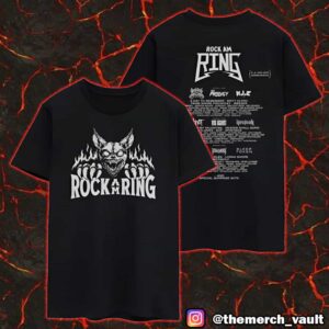 Rock Am Ring Festival June 6-8 2025 At Nurburgring Germany Thrasher Bat Line Up Unisex T-Shirt