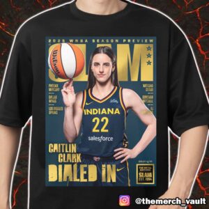 SLAM Cover Magazine Issue 256 2025 WNBA Season Preview Caitlin Clark May 2025 The Gold Metal Editions SLAM Est 1994 Indiana Fever Collection Merch Unisex T-Shirt