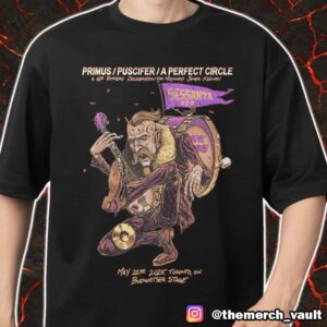 Sessanta V2.0 61st Birthday Celebration For Maynard James Keena x Primus x Puscifer x A Perfect Circle May 22nd 2025 At Toronto ON Budweiser Stage Merch Unisex T-Shirt