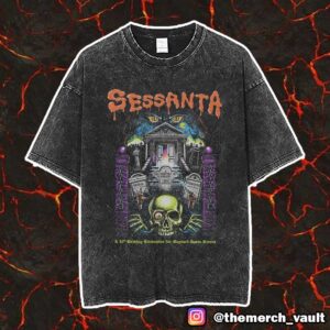 Sessanta V2.0 61st Birthday Celebration For Maynard James Keenan May 11st 2025 At Veterans United Home Loans Amphitheater Virginia Beach Event Tee Merch Unisex Vintage Washed T-Shirt