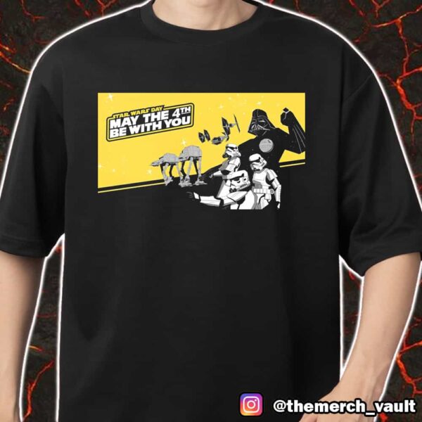 Star Wars Day May The 4th Be With You 2025 Merch Unisex T-Shirt