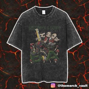 System Of A Down Wake Up South America Stadium Tour 2025 Estadio Velez Official Merch At Buenos Aires Argentina Unisex Washed T-Shirt