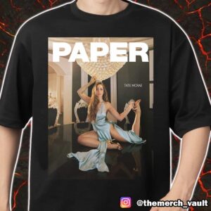 Tate McRae Flexible On The Cover Of PAPAR Magazine Merch Unisex T-Shirt