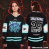 Iron Maiden Number 11 Run For Your Lives 2025 World Tour Football Jersey Shirt