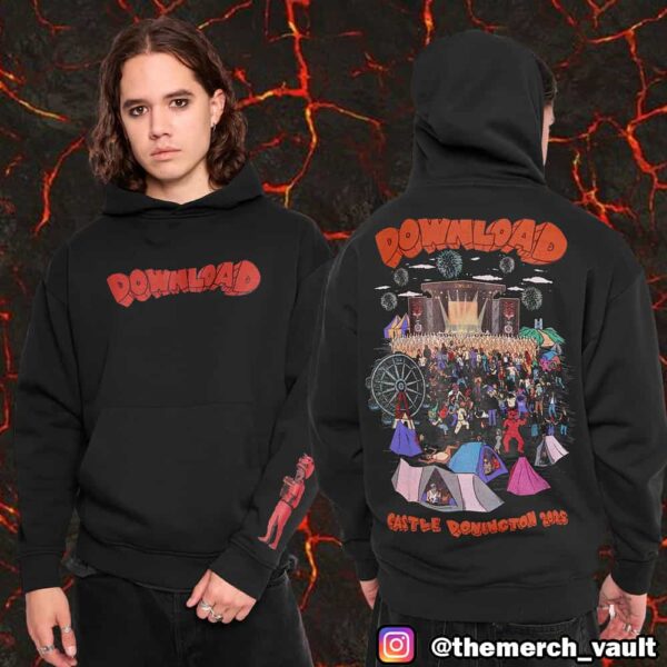 The MW DLXXII Welcome To Paradise Mary Wyatt x Download Festival Collaboration 2025 June 13-15 At Castle Donington England Merch Unisex Pullover Hoodie, T-Shirt