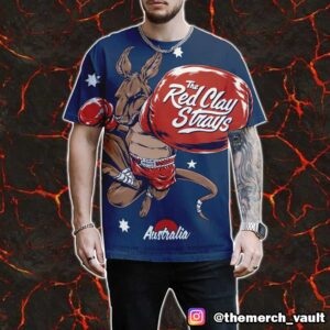 The Red Clay Strays These Moments Tour Australia 2025 Poster Tour Dates All Over Print Graphic T-Shirt, Hoodie