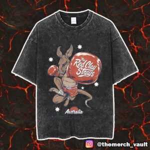 The Red Clay Strays These Moments Tour Australia 2025 Poster Tour Dates Vintage Washed Unisex T-Shirt