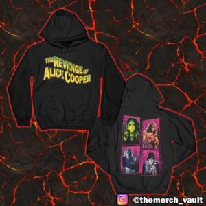 The Revenge Of Alice Cooper First Reunion Of Alice Cooper And The Original Band Over 50 Years Unisex Hoodie
