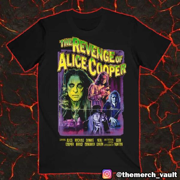 The Revenge Of Alice Cooper First Reunion Of Alice Cooper And The Original Band Over 50 Years Unisex T-Shirt