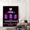 Bad Bunny DeBI TiRAR MaS FOToS World Tour 2025-2026 Poster Tour Dates Poster Canvas Home Decor