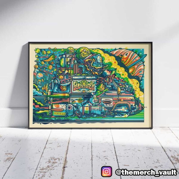 Tonight’ s Poster Show For Puscifer At Huntsville May 4 2025 The Orion Amphitheater By Drew Millward Landscape Poster Canvas