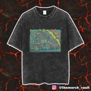 Tonight’ s Poster Show For Puscifer At Huntsville May 4 2025 The Orion Amphitheater By Drew Millward Unisex Vintage Washed T-Shirt