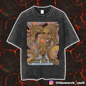Tonight’s Poster Event By Paul Kreizenbeck For Where TF Is Sturgill Simpson Johnny Blue Skies May 2 At BOK Center Tulsa OK Unisex Vintage Washed T-Shirt