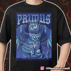 Tonight’s Poster Show For Primus At Huntsville May 4 2025 The Orion Amphitheater By Ben Kwok Merch Unisex T-Shirt