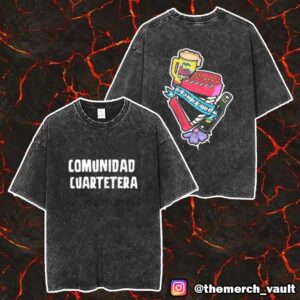 Un Poco De Ruido At Movistar Arena Buenos Aires Argentina May 14 2025 Comunidad Cuartetera Unisex Two Sided Washed T-Shirt