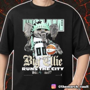 WSLAM Digital Cover Tee Big Ellie Runs The City New Arrivals 2025 Merch Unisex T-Shirt