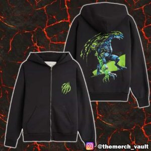 Arcane Warwick Vander Full Zip Hoodie Riot Games Merch
