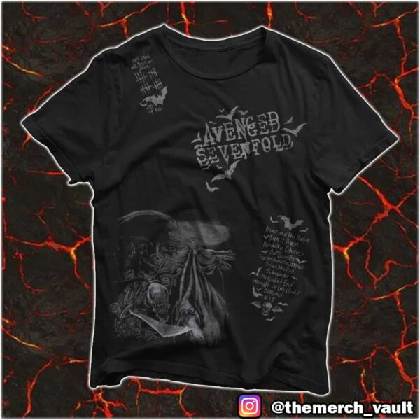 Avenged Sevenfold City Of Evil 20th Anniversary 2005-2025 Rage Version Unisex T-Shirt