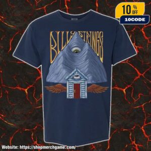 Billy Strings New Spring Tour 2025 Merch Arrivals Navy Our Mountain JJ Horner Unisex T-Shirt
