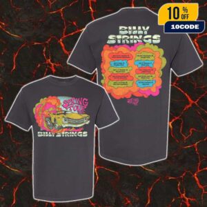Billy Strings Spring Tour 2025 With Dates Logan Fox Highway Prayers 502 New Merch Arrivals Unisex Two Sides T-Shirt