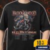 Bloodywood Return Of The Singh California 2025 Tour Dates With Ekoh x Ladrones x Jager Henry Merch Unisex T-Shirt
