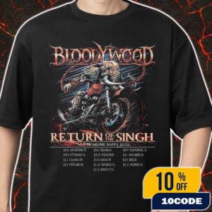 Bloodywood Return Of The Singh Tour USA Headline Dates 2025 Merch Unisex T-Shirt